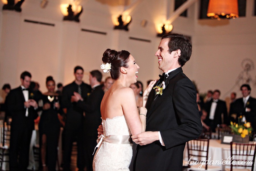 bride and groom dancing Audubon Tea Room, New Orleans, LA