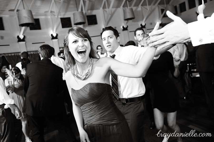 high five wedding guest, wedding by Bray Danielle Photography