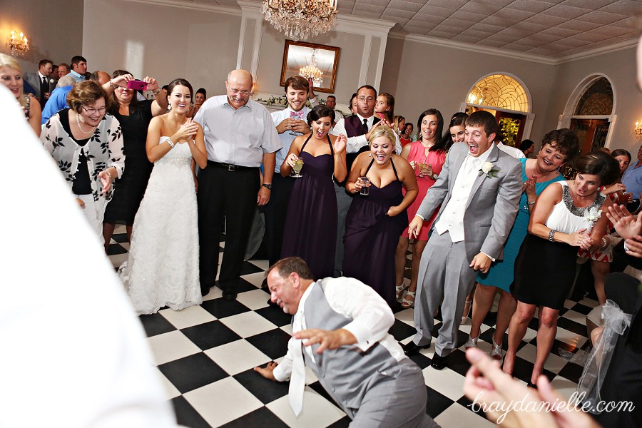 father of the groom dancing