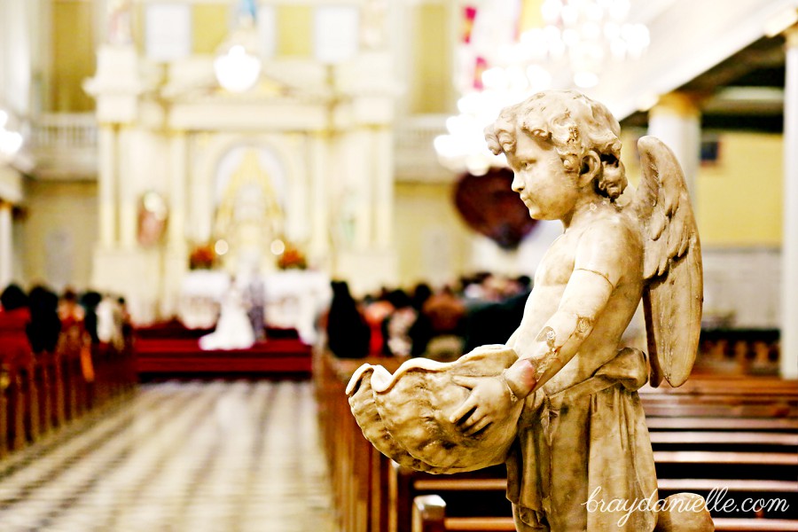 church wedding ceremony, wedding at St Louis Cathedral in New Orleans