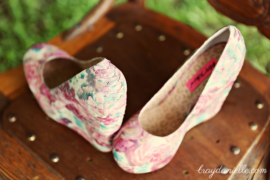 Betsy Johnson wedding shoes