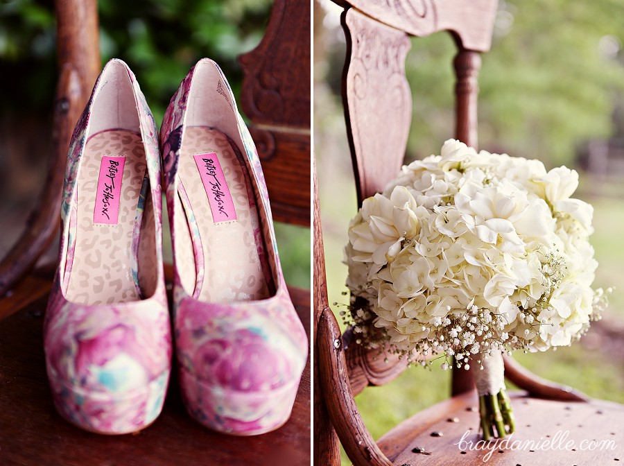 Betsy Johnson wedding shoes