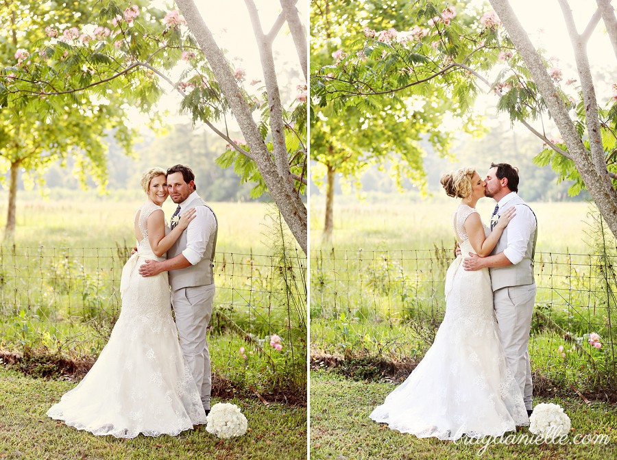 Country sunset wedding portraits by Bray Danielle Photography