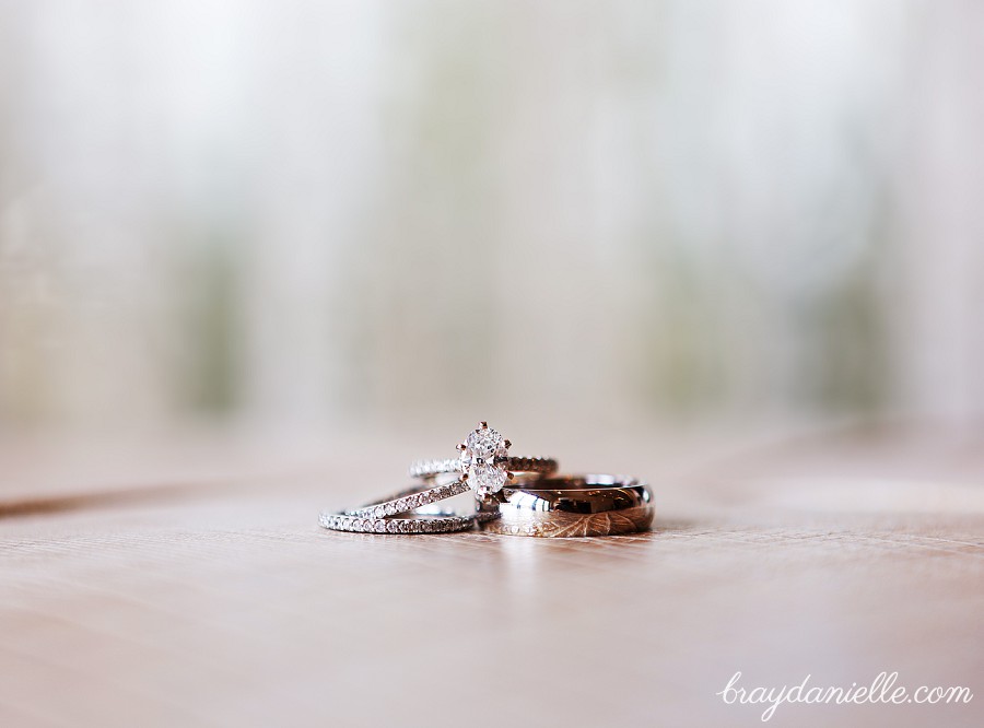 Wedding bands, wedding by Bray Danielle Photography
